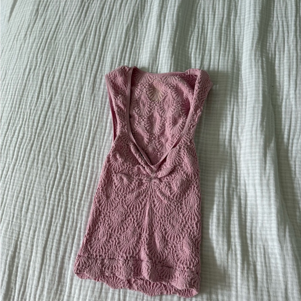 Free People Pink Tank Top